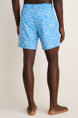 Marina Blue Sunfish Swim Trunk