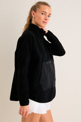Black Fleece Cady Quarter Zip