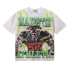 Majestik “Gridiron Champion” Bulldog Vintage Tee