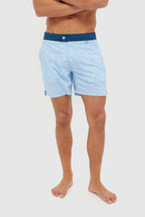 Tropical Blue Bondi Snap Boardies