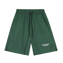 Represent 2023 Mesh Gym Shorts - Dark Green