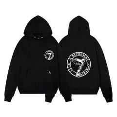 Represent Circle Diver Graphic Heavyweight Hoodie - Black