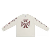West Coast Choppers Cross Print ERD Stylist Same Style Waffle Sanskrit Long Sleeve (4)