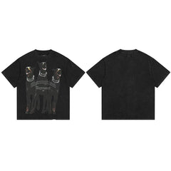 Represent "Thoroughbred" Doberman Graphic T-Shirt - Black
