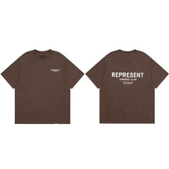 Represent Owners' Club Graphic T-Shirt - Dark Brown