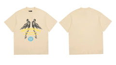 Represent Angel "Performance Difference" Graphic T-Shirt - Sand