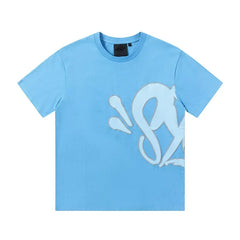 Syna World Graphic T-Shirt (Baby Blue / Light Blue)