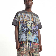 Vale Forever Bling Graffiti Tee Black