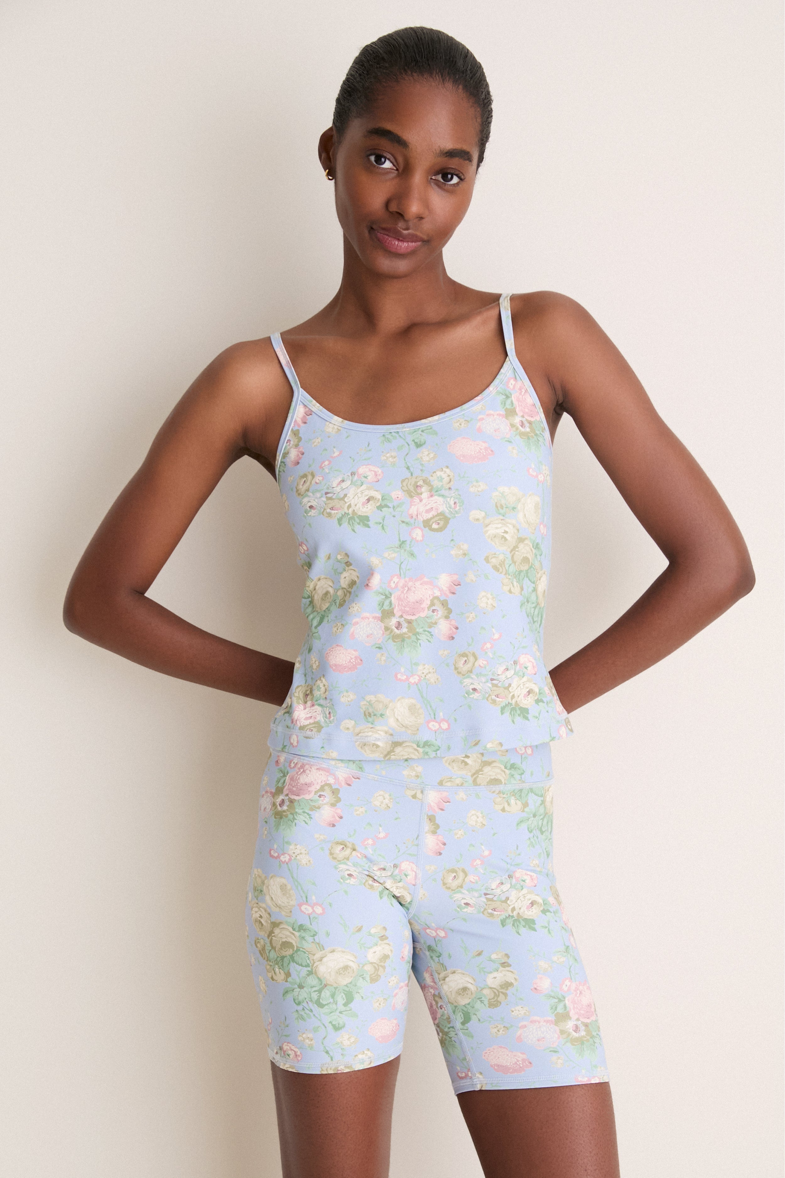 Clubhouse Chintz Compression Spandex Sofia Cami
