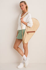Raffia Tennis Bag
