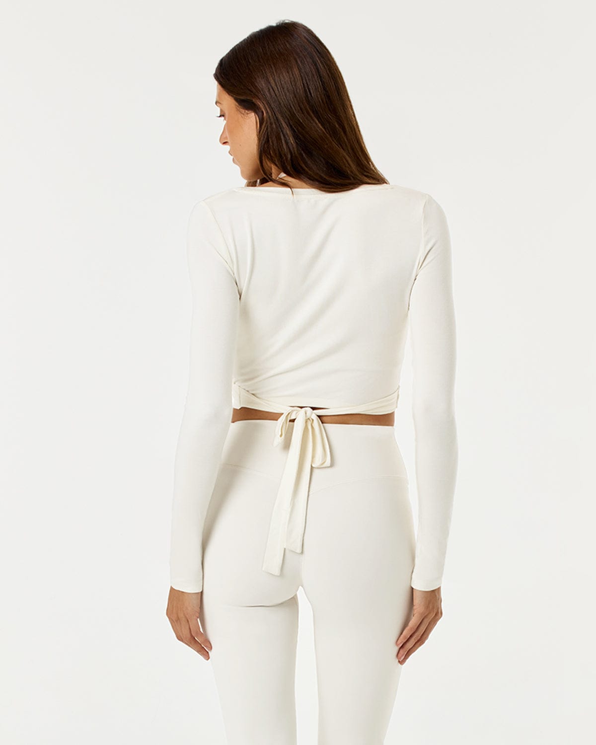 Ballet Wrap Top | Vanilla
