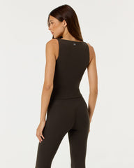 Form Scoop Tank | Dark Chocolate