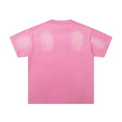 Majestik “Moto vs. Everybody” Vintage Pink Tee