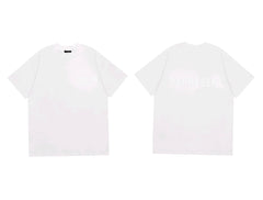 Represent Tonal "REP" & "REPRESENT" Logo T-Shirt - White