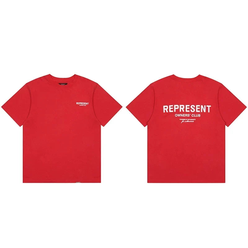Represent Owners' Club Graphic T-Shirt - Red