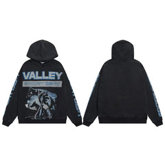 Vale Forever Valley Sport Dept Doberman Graphic Pullover Hoodie