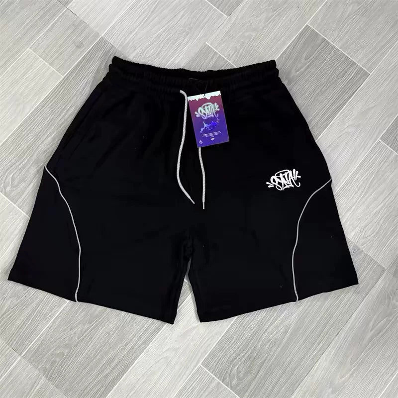 Syna World Fleece Sweat Shorts (Black)