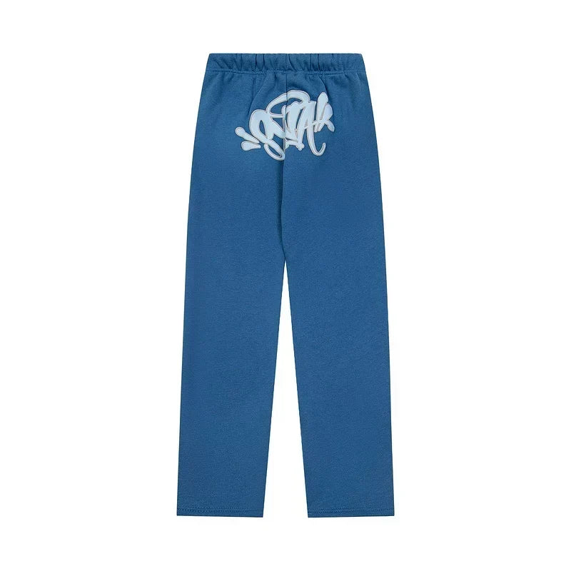 Syna World Graphic Fleece Sweatpants (Blue / Light Blue)
