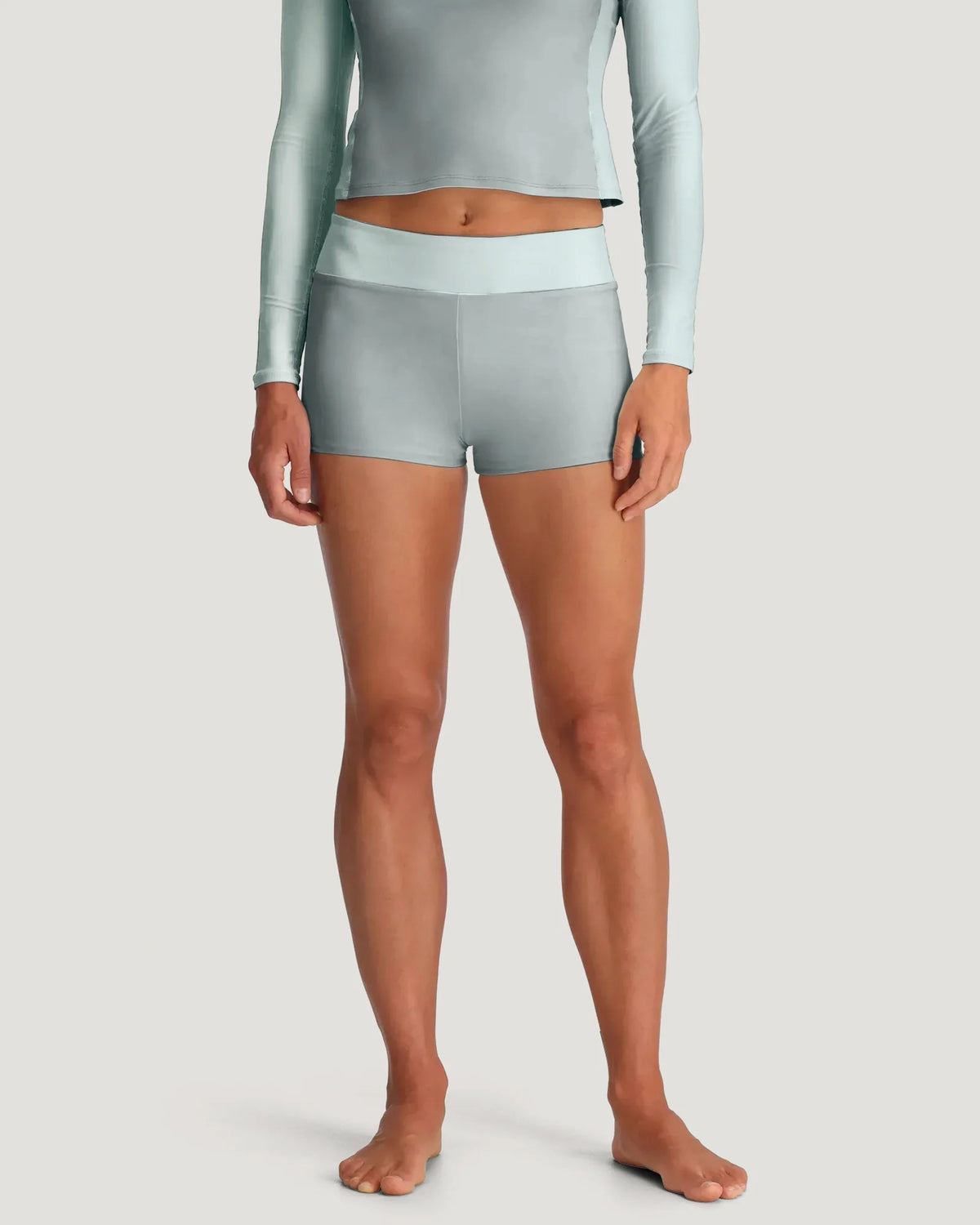 Women's Wavebound Surf Short - Ocean Mist / Tropic Sea
