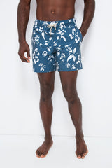 Navy Floral Bayberry Trunks